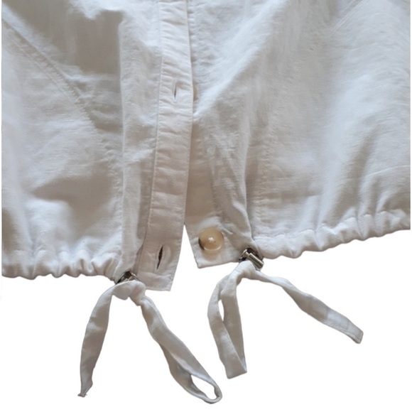 🌺LIZ CLAIBORNE Linen Blend Button Jacket Size Large🌺 - Picture 5 of 6